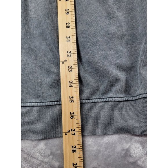 AllSaints TOR Hoody Hoodie S/M Distressed Baggy Grunge trashed w/ flaw - Picture 2 of 8